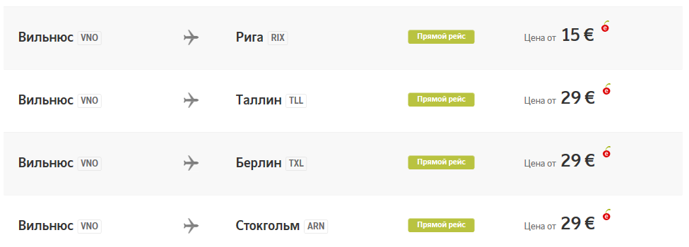 Продолжается распродажа Airbaltic, осталось меньше недели, полеты из Москвы и Питера от 4900 рублей